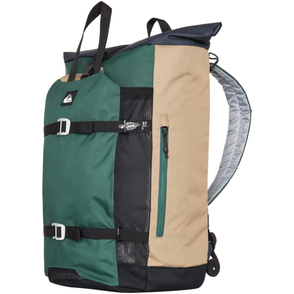 2026 Quiksilver Mens New Secret Sesh Backpack EQYBP03732 - Grape Leaf